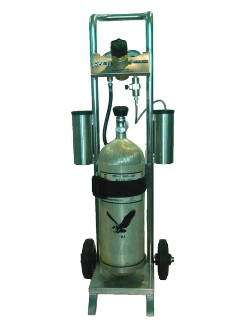 Compressed air cylinder